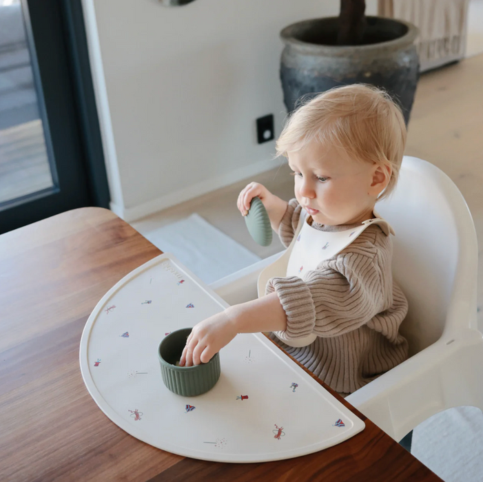 Silicone Baby Food Containers - Green Combo