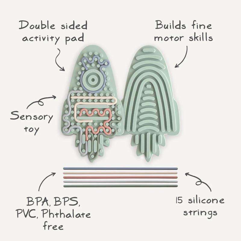 Silicone Sensory Toy - Rocket