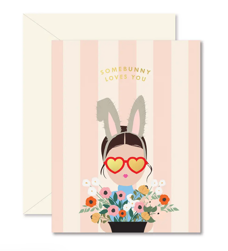 Somebunny Loves You Greeting Card