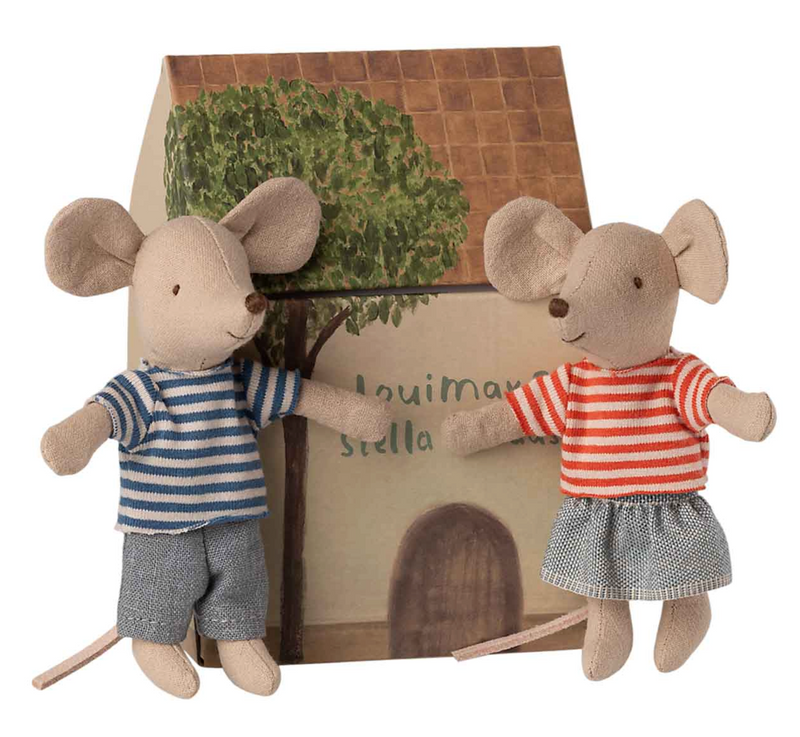 LouiMax & Stella, Little Sister and Brother Mice