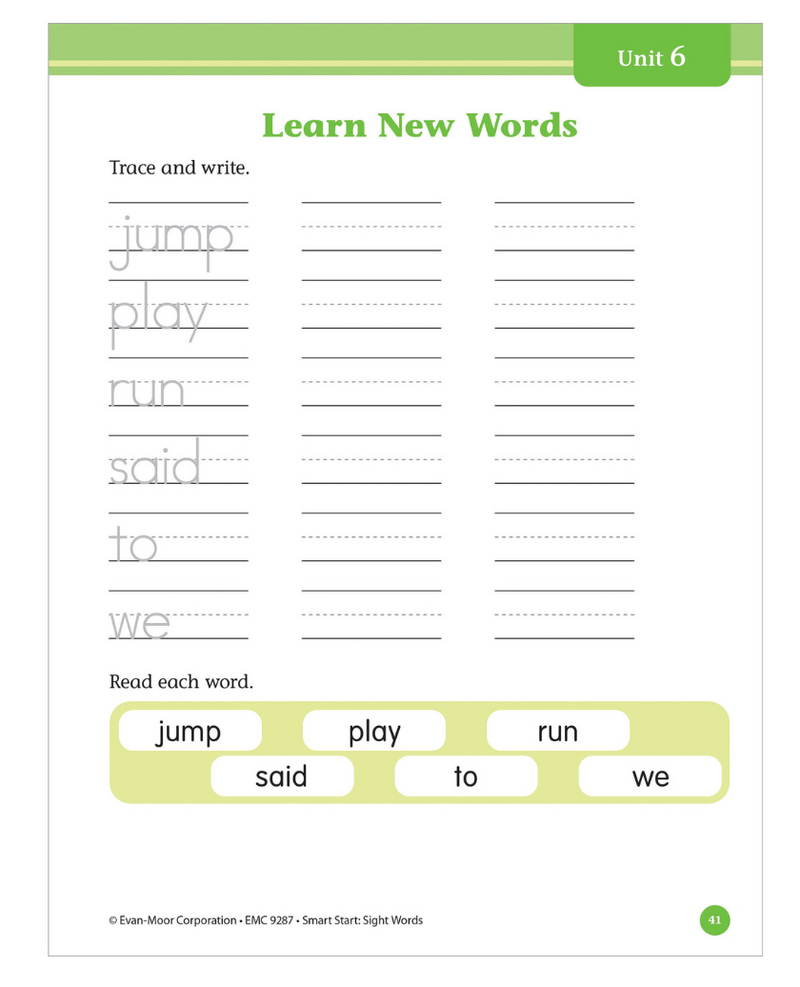 Smart Start "Sight Word"