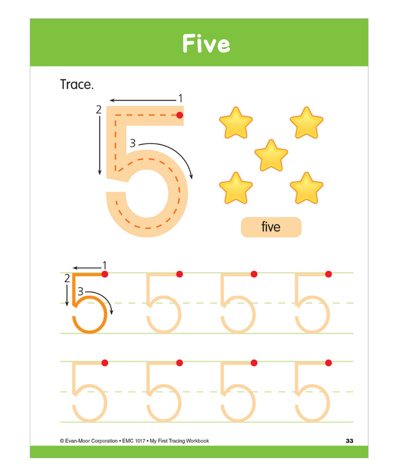 My First Workbook Set Age 3-5