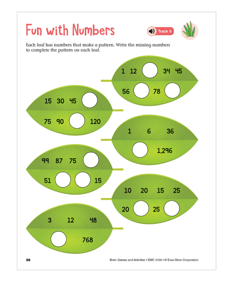 Brain Games Work Book 4세부터 11세 택1