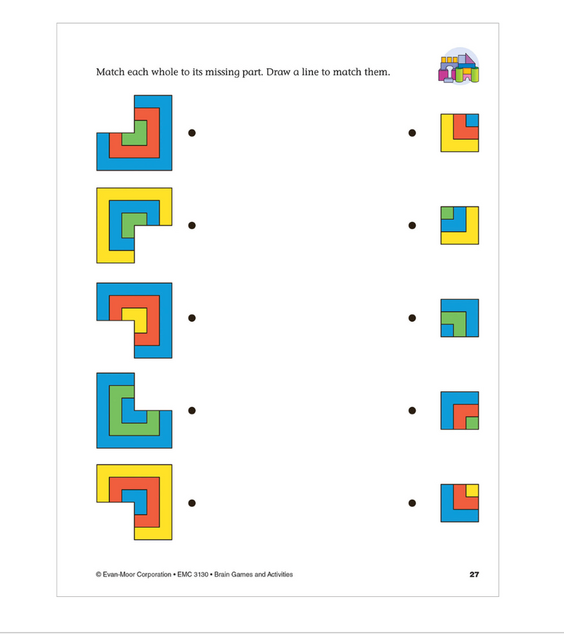 Brain Games Work Book 4세부터 11세 택1