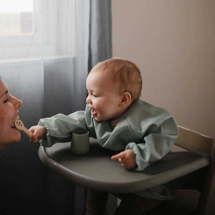 Long Sleeve Bib -  Retro Stripes