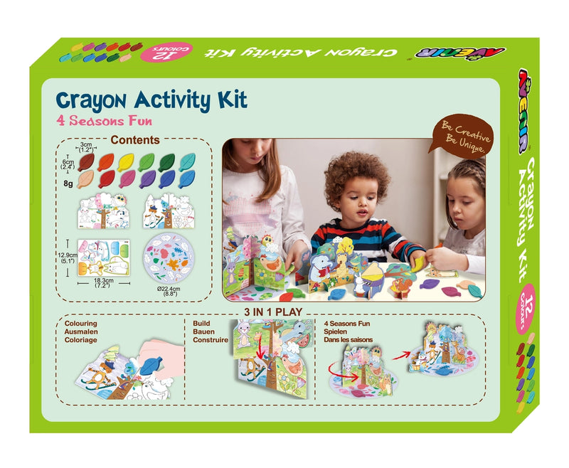 Crayon Activity Kit Into the Seasons