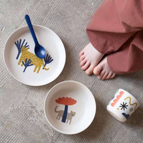 Kids Dish Set - Leopard