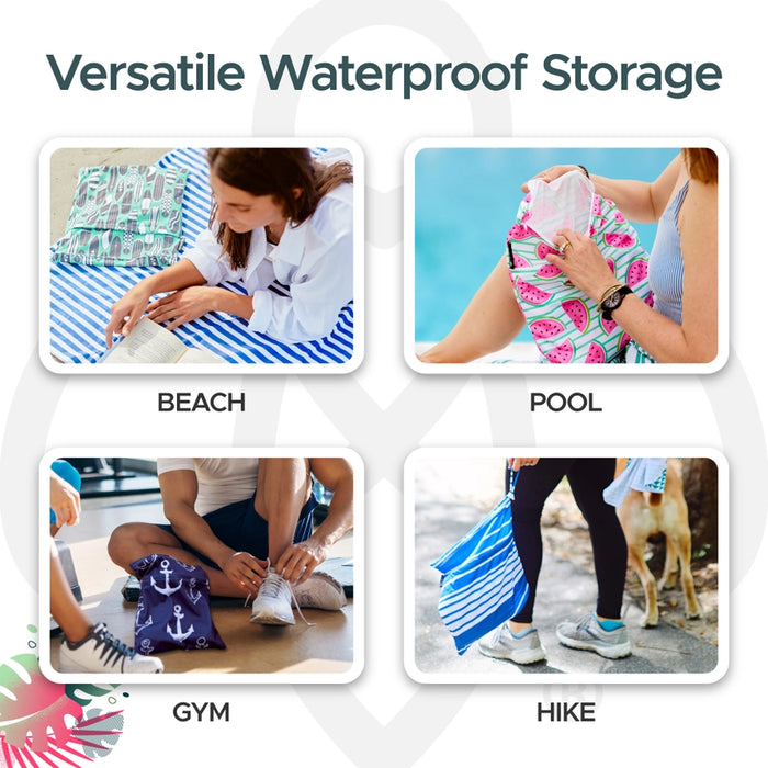 Extra Large Wet Bag (Tropical Green)