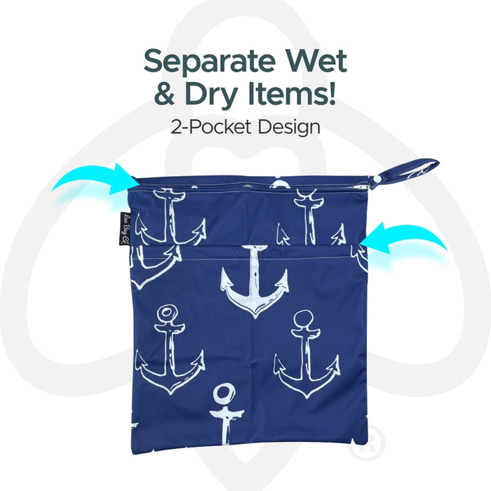 Extra Large Wet Bag (Tropical Green)