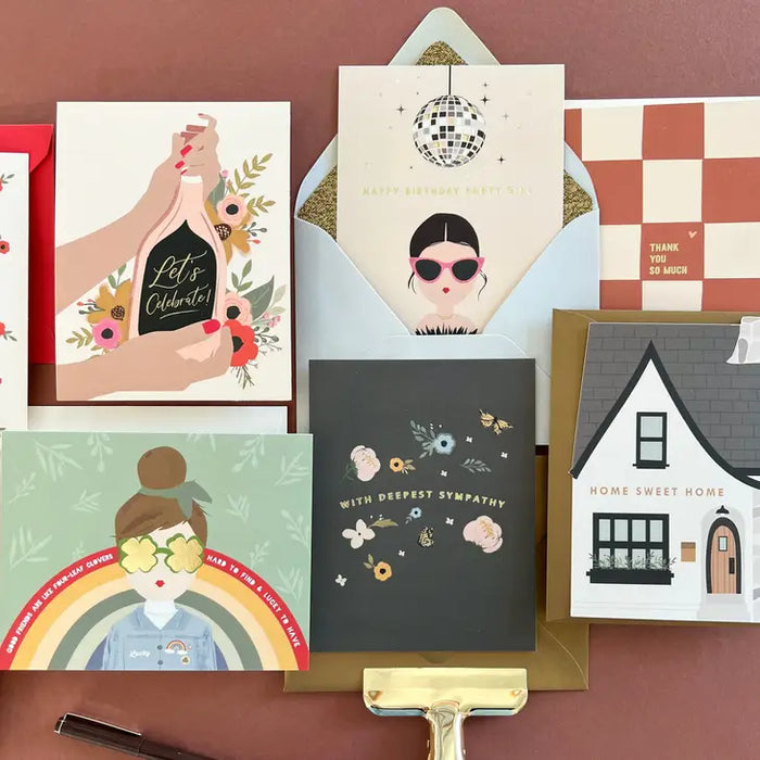 Valentine Checkerboard Greeting Card