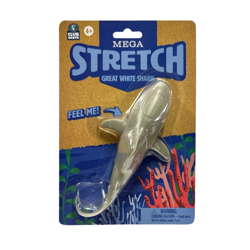 Mega Stretch Toy - Great White Shark