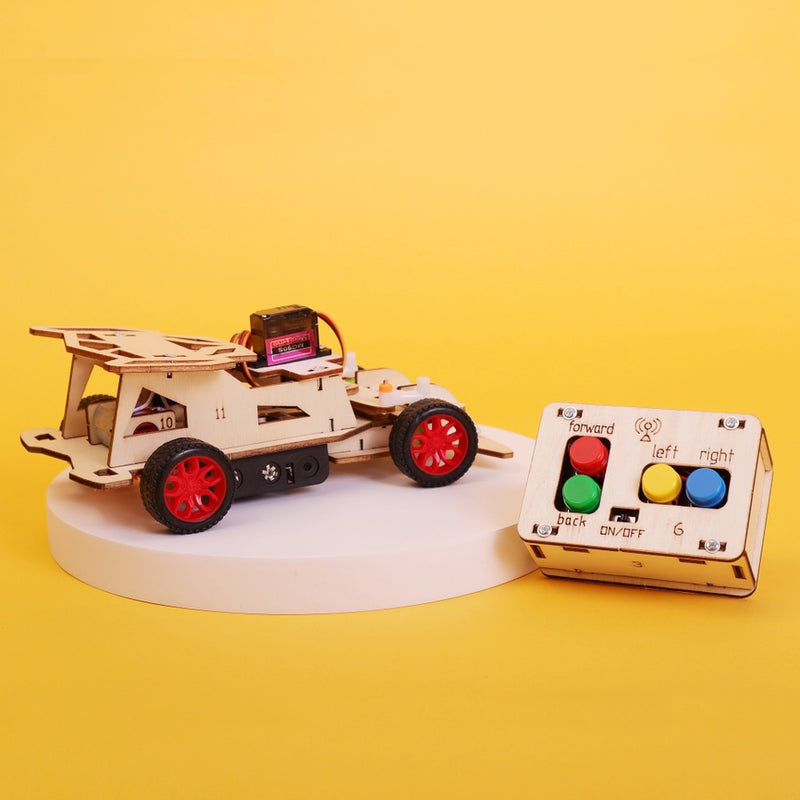 Steering Remote Controlled Car Diy Kit