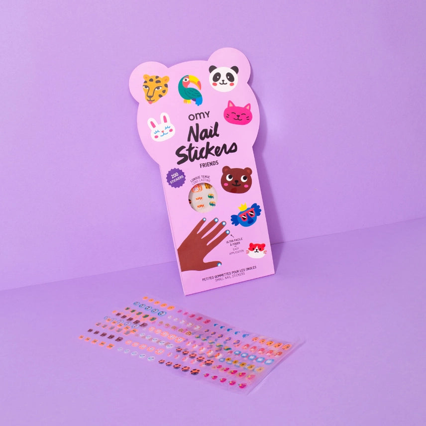 Kids 200 Nail Stickers - Friends