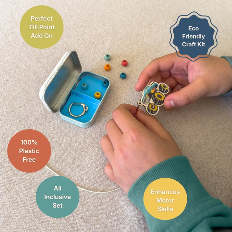 Monster Truck Keyring Gift Kit