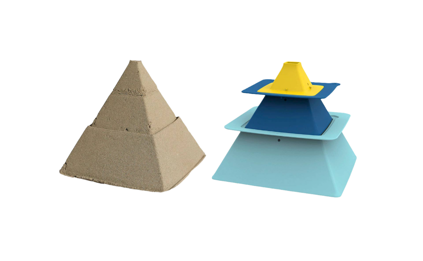 Quut Pira - 3-Layered Sand Pyramid Builder