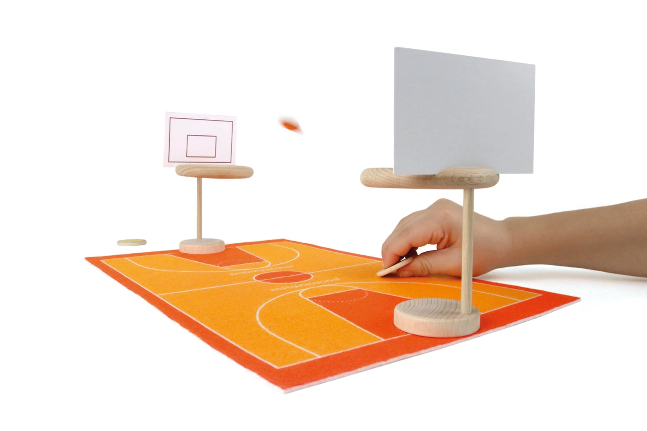 Jump! Wooden Tiddlywinks - Basketball