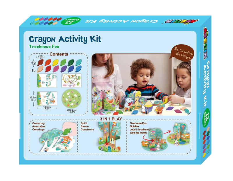 Crayon Activity Kit Play At Tree Dwelling
