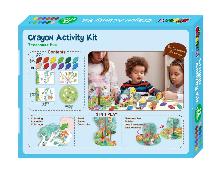 Crayon Activity Kit Play At Tree Dwelling