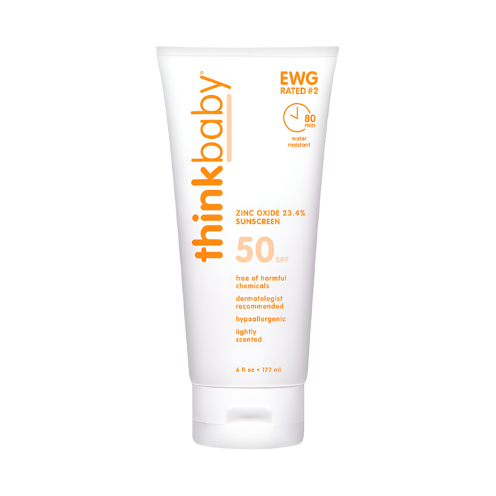 Thinkbaby Safe SPF50 Sunscreen, 6oz