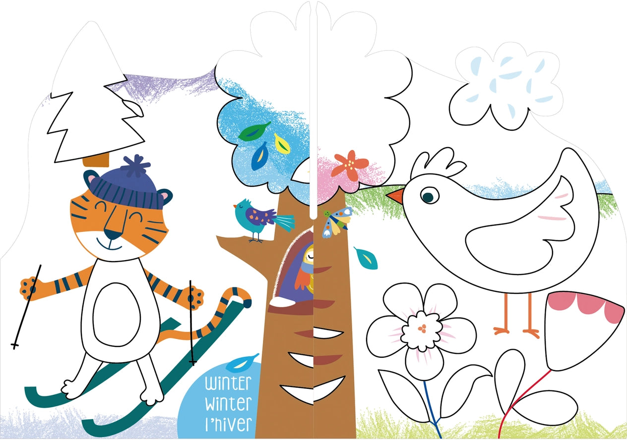 Crayon Activity Kit Into the Seasons