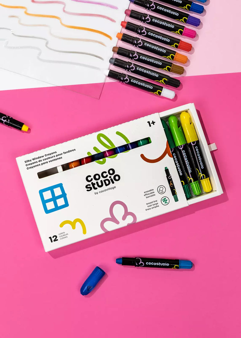 Silky Window Crayons