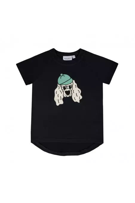 Doggie Black T-Shirt (ONLY 1-2Y)