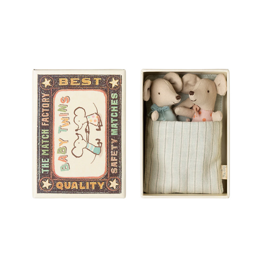 Twins, Baby mice in matchbox