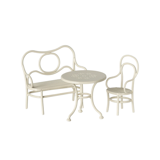 Café set, Mouse, Small - Off white