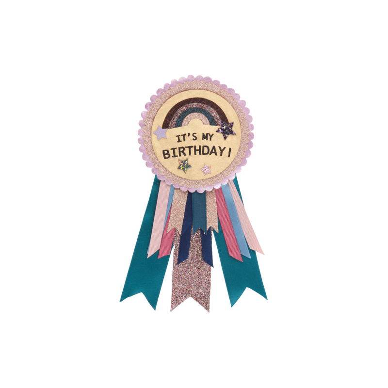 It's my birthday rosette