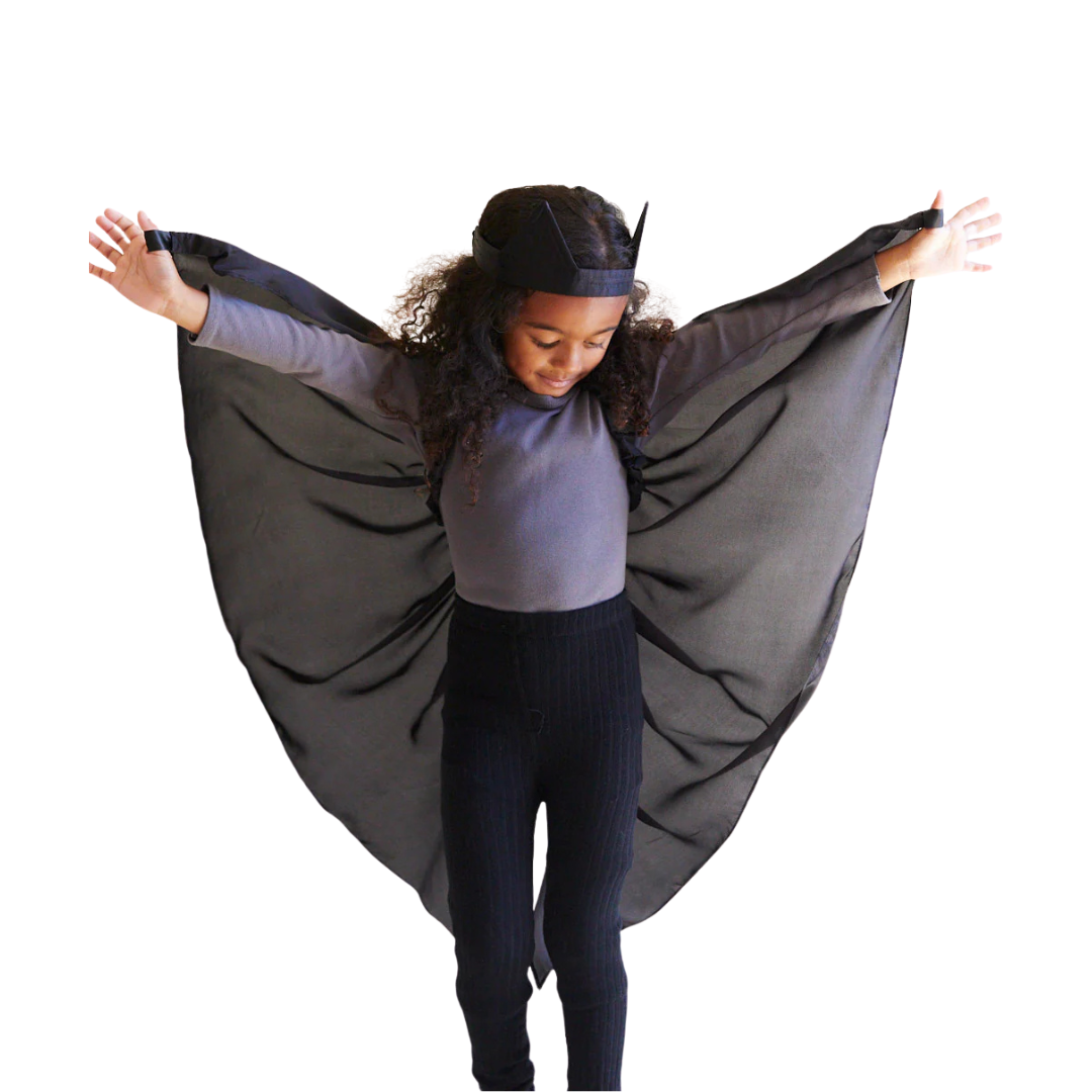 Silk Bat Wing and Ears Set