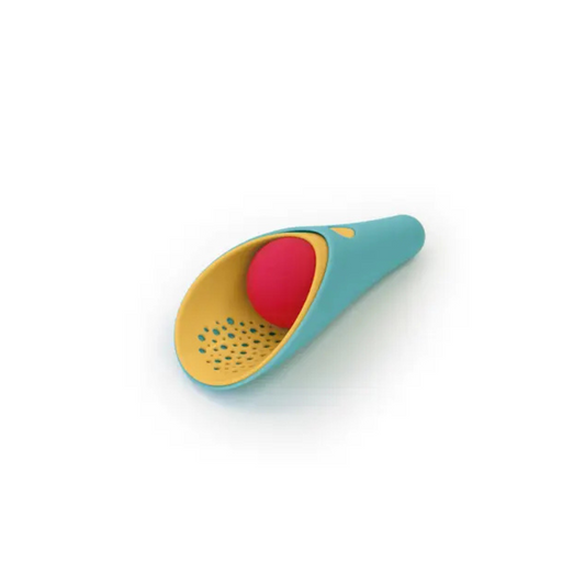 Shovel, Sifter and Ball all in one! (Banana/Blue)