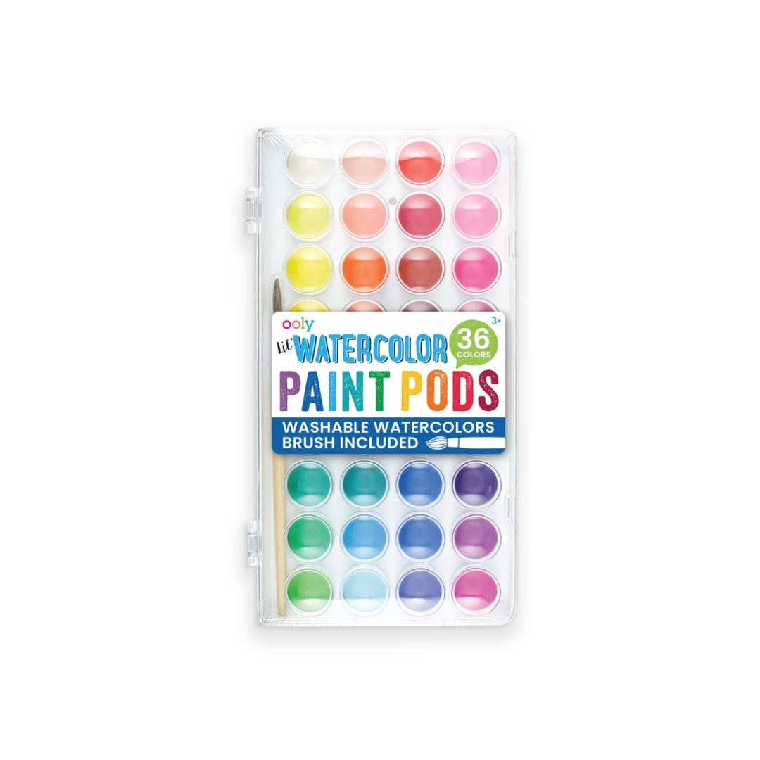 Lil' Paint Pods Watercolor Paint  36 colors