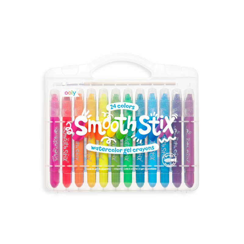 Smooth Stix Watercolor Gel Crayons 24 PC