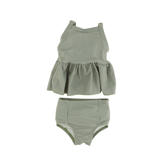 The "Sage" Swing Tank Bikini Set