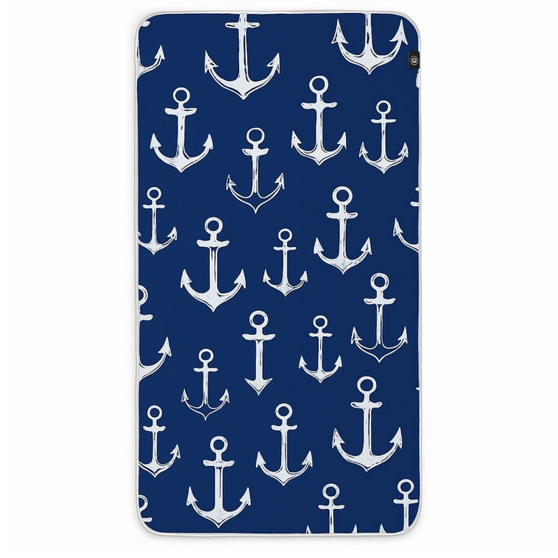 FULL UPF50+ Sunscreen Towel (Blue Anchor)