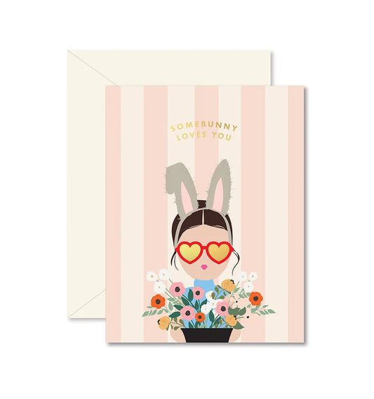 Somebunny Loves You Greeting Card