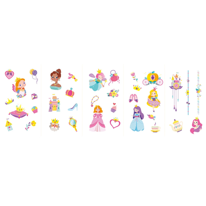 Nail Stickers and Tattoos Princess