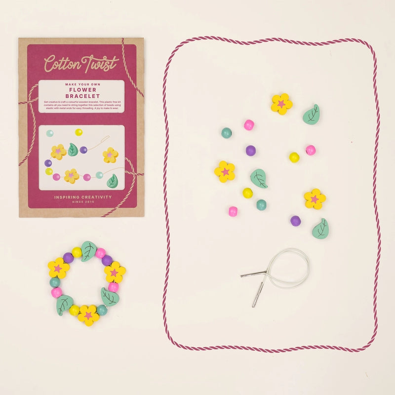 Make Your Own Flower Bracelet