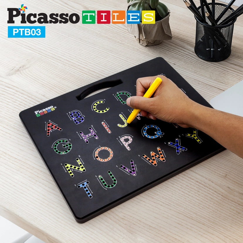 Upper & Lower-Case Alphabet Double-Sided Drawing Board