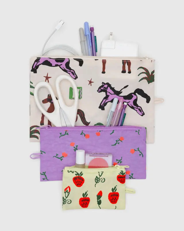 Flat Pouch Set - Painted Prairie