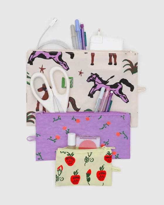 Flat Pouch Set - Painted Prairie