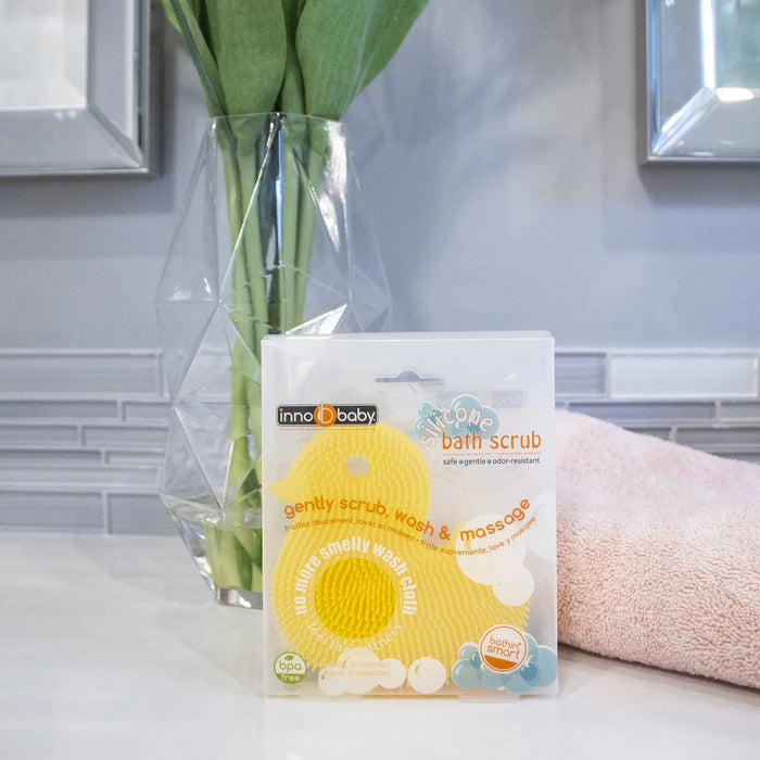 Silicone Duck Bath Scrub