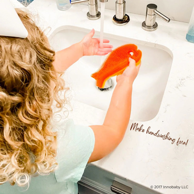 Silicone Fish Bath Scrub