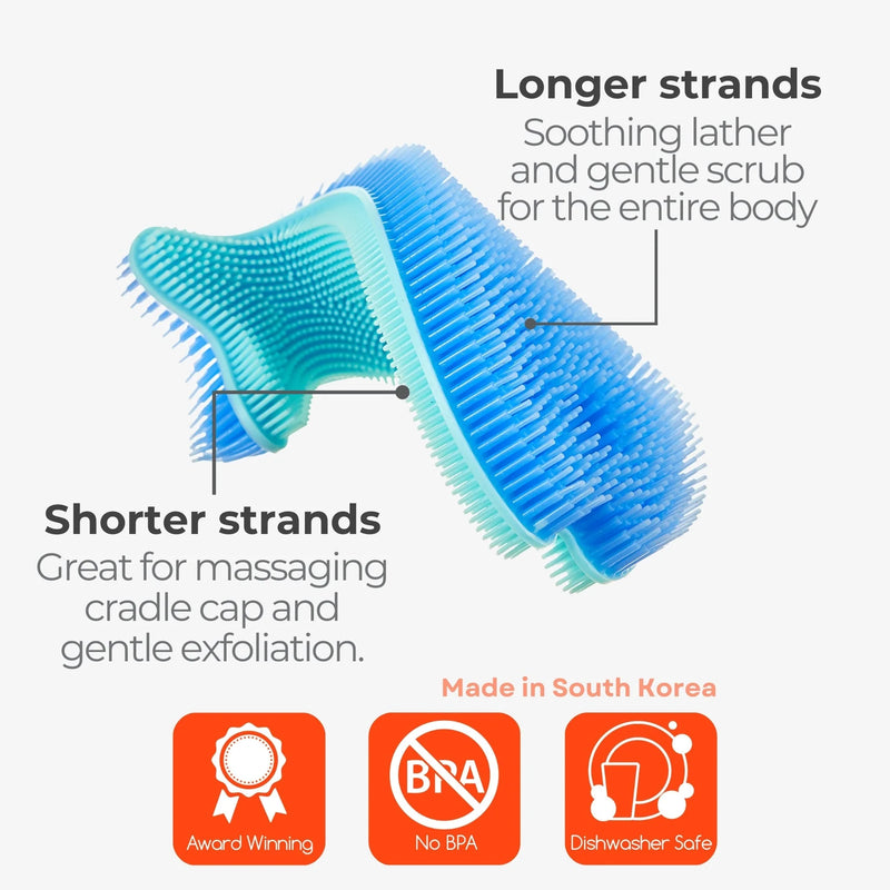 Silicone Fish Bath Scrub