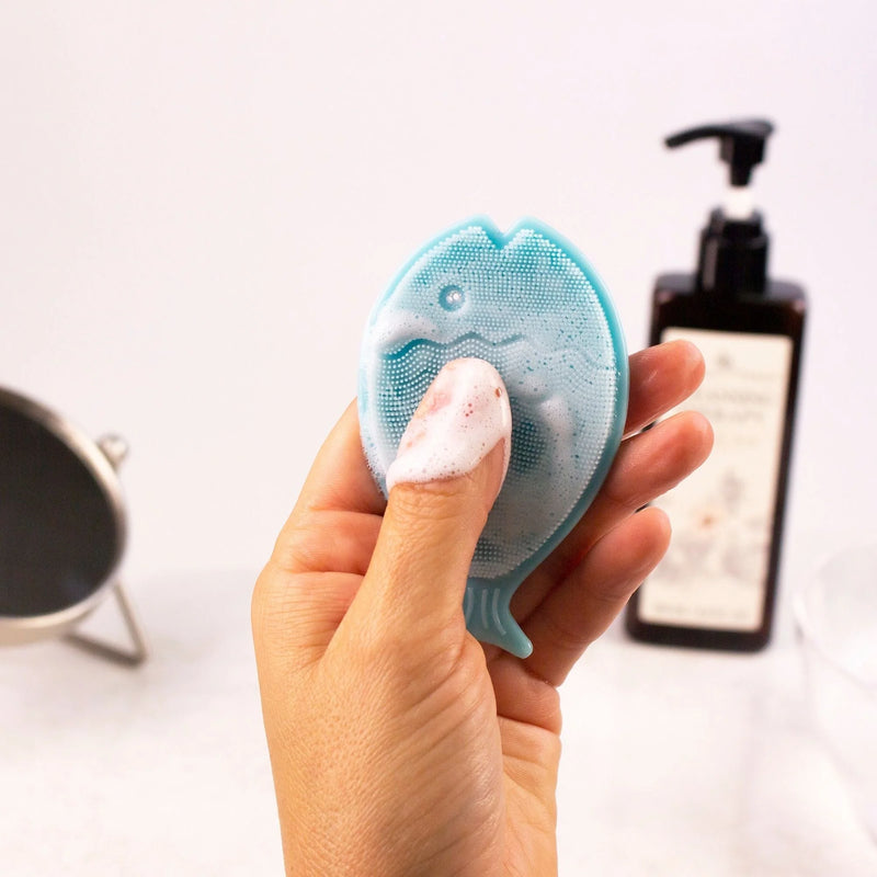 Silicone Mini Fish Scrub