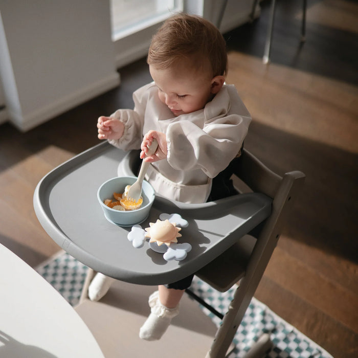 Long Sleeve Bib -  Retro Stripes