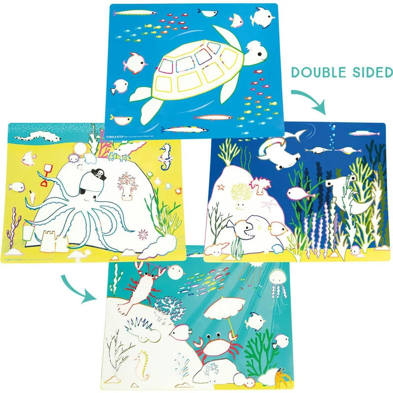 Magic Placemats: Sea