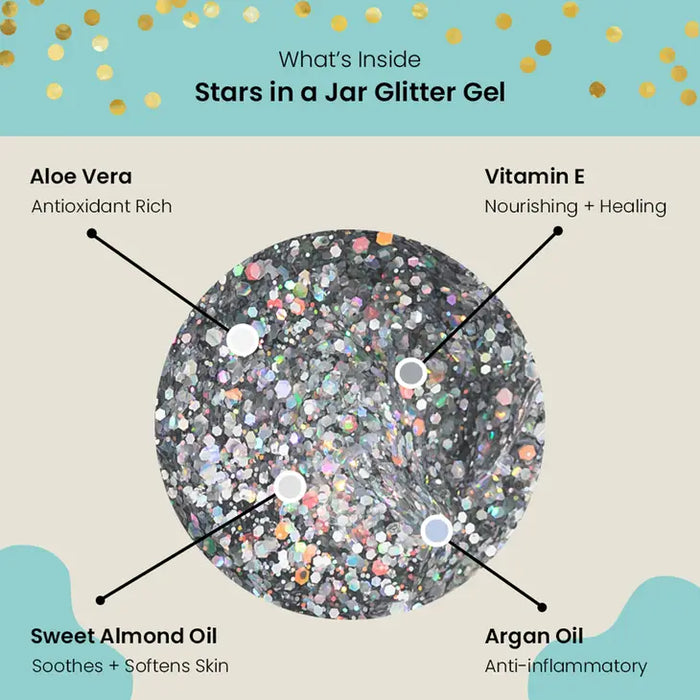 Stars in a Jar Bio Glitter Gel - 2oz