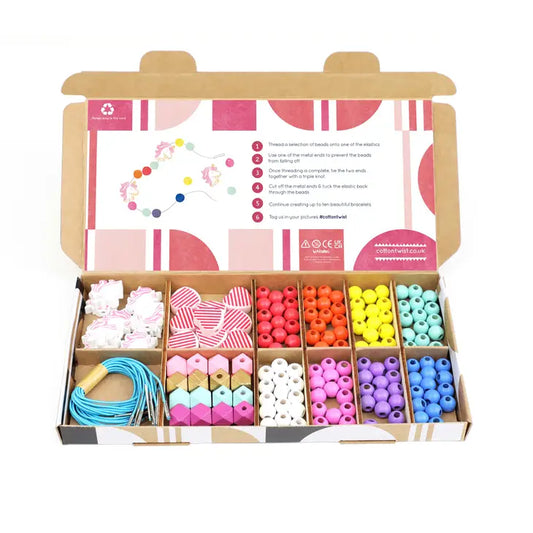 Unicorns & Heart - Bracelet Making Kit