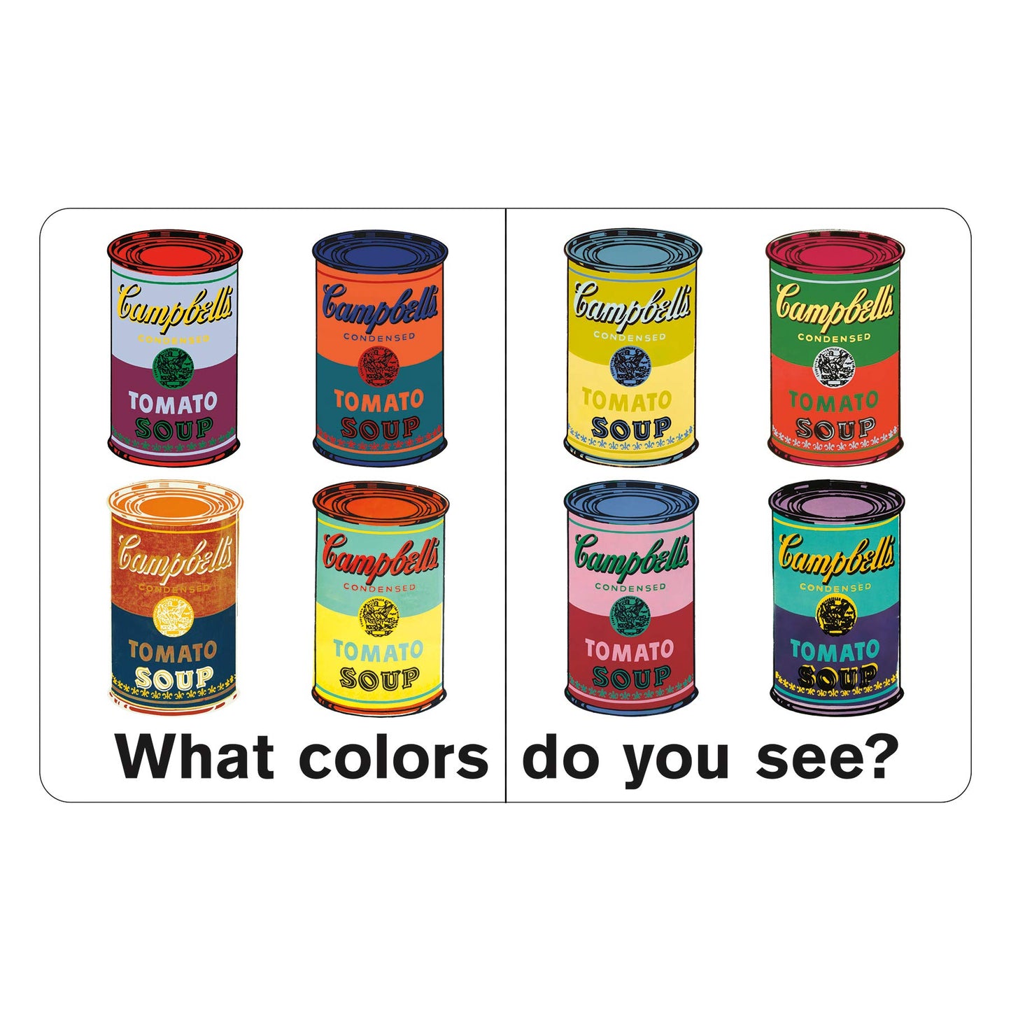 Andy Warhol What Colors Do You See?